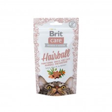 Brit Care Functional Snack Hairball 50g (3 Packs), 101111265 (3 Packs), cat Treats, Brit Care, cat Food, catsmart, Food, Treats